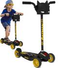 Patinete Infantil Bandeirante Skatenet Batman Preto 80kg