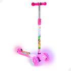 Patinete Infantil Com Led Nas Rodas Menino E Menina Dm Toys