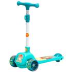 Patinete infantil dobrável com luz Fofo azul 50 kg - DM BRASIL