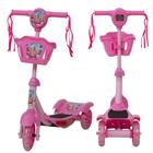 Patinete Infantil Feminino Barbie 20kg Resistente Cestinha - TOYS 2U