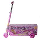 Patinete Infantil Feminino de Ferro 5 6 7 8 9 10 Anos Rosa