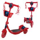 Patinete Infantil Masculino 3 Anos Thor Colorido Led Toys 2U