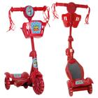 Patinete Infantil Masculino Toy Story Ajustável Vermelho