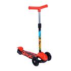 Patinete Infantil Scooter Vermelho 3 Rodas Com Freio Power - Dm Toys
