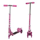 Patinete Menina Barbie 3 Rodas Ajustável Criança de Ferro - TOYS 2U