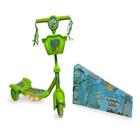 Patinete Mini Dinossauro 3 Rodas Zoop Toys - Verde Zp00785