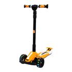 Patinete Racing Radical Infantil Dobrável 3 Rodas Luz Led Dm