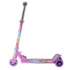 Patinete Rosa De Menina 6 7 8 Anos Ajusta Altura Até 75Cm