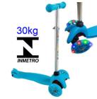 Patinete Scooter 3 Rodas c Luz Led Inmetro Infantil Criança