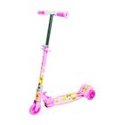 Patinete Top 3 Rodas Rosa Altura Regulável - Dm Radical