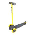 Patinete Zumm 3 rodas com led Cinza BELFIX