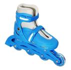 Patins 4 Rodas Importway Inline Azul TAM 35/38 BW018AZM