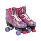 Patins 4 Rodas Roller Skate Ajustável Fada 31-34 RL-12 Fênix - Fenix