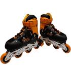 Patins Ajustável Laranja P 28 A 32 - Vollo VPL151P