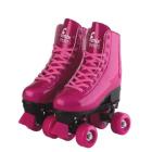 Patins Ajustável - Roller Skate Rosa Glitter Tamanho 31-34 da Fenix Ref PB-01R