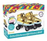 Patins classico c/led 4 rodas 37-38 r.8310-3 barao toys