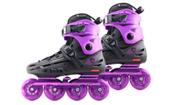 Patins Flying Eagle F4 Raven Cor Roxo Tamanho 38 Rodas 76Mm