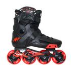 Patins Freestyle Traxart Revolt Preto - 80mm ABEC-9