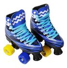 Patins Importway BW020AZ Com 4 Rodas Clássico TAM 34/35 Azul