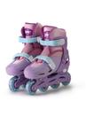 Patins In Line Ajustável Infantil Rosa 30 Ao 33