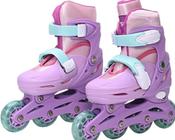 Patins In Line Ajustável Rosa Zippy Toys 30/33