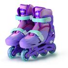 Patins In Line Ajustável Rosa Zippy Toys