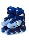 Patins In Line Infantil Ajustável Azul 30 Ao 33 - Zippy