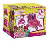 Casa da Barbie de 3 andares com guarda-sol pop-up, multicolorida