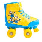 Patins Infantil Froes Quad Minions Selfie Amarelo