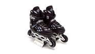 Patins Inline 37/40 Semi Profissional Preto Tamanho Ajustável