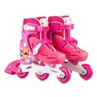 Patins Inline Ajustável Disney 35-38 Princesas Multilaser