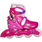 Patins Inline Ajustável Minnie 2 em 1 Tamanho 35-38 Multikids - BR1161