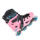 Patins Inline Freestyle Urban Roller Revolt Rosa Feminino Rua Abec 9 Traxart