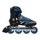 Patins Inline Rollers Future 7000 Tamanho 38 Azul Belfix