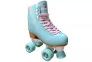 Patins Quad Cherry Hondar Azul 82A ABEC3 + Capacete