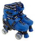 Patins Rafa Boy Azul Com Luz Brinquedo Menino - SAMBA TOYS