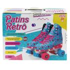 Patins Retrô Clássico 4 Rodas com Led Tamanho 37/38 - Bbr Toys