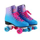 Patins Retrô Clássico 4 rodas Quad Roller 35/36 - Bbr Toys