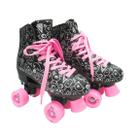 Patins Roller Estilo New Preto N. 32 Dm Toys