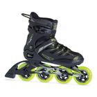 Patins Roller Fila Ghibli 90 Inline Abec 9 90mm/83A Preto - Tamanho 40 - FILA SKATES