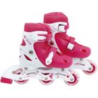 Patins Roller Rosa Tamanho P 31 A 34 Mor