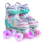 Patins SULIFEEL Rainbow Unicorn Light up Kids