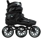 Patins Volt + 3 Preto/Cinza Traxart Freestyle Urban Slalom (PAR)