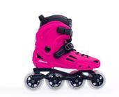 Patins XT Hd Inline Xt Rosa 4 Rodas 80 Mm (PAR)