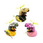 Pato Amarelo - Capacete Ornamental para Moto, Carro e Bicicleta