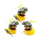 Pato Amarelo - Capacete Ornamental para Moto, Carro e Bicicleta