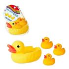 Pato Borracha Banho Banheira Brinquedo Infantil Presente 4un