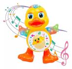 Pato Dançante Brinquedo Musical Dança Anda Mexe Luz E Som - Yjtoys