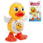 Pato Dançarino Brinquedo Infantil Musical Som Luzes Didático - Dutetoys