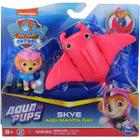 Patrulha Canina Boneca SKYE com Raia Manta Aqua PUPS SUNNY 3474